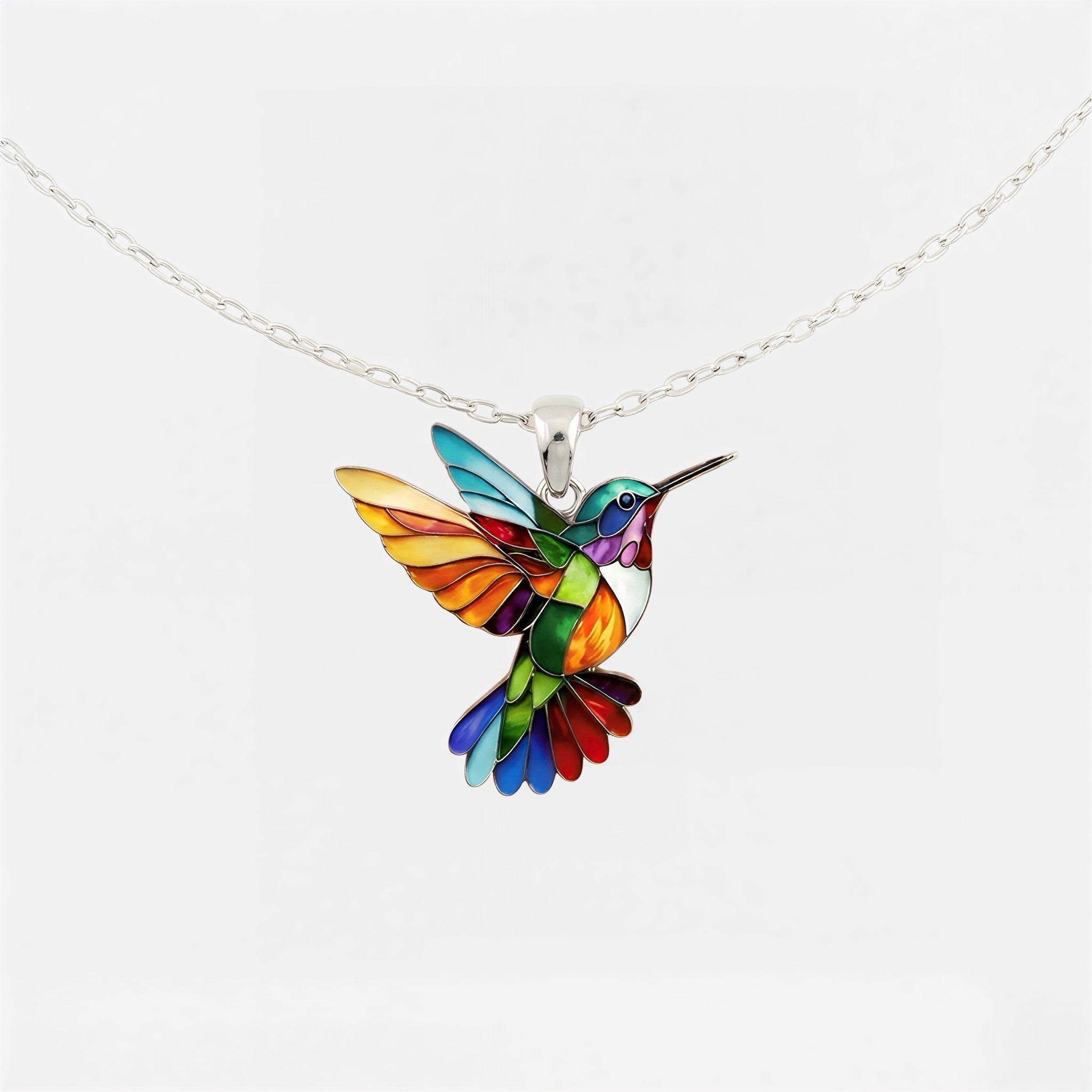 Claire | Hummingbird Pendant Necklace